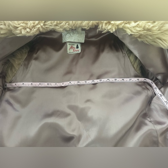 Incredible New Zealand Shearling & Lambskin Vest. Vintage 70s. Excellent cond. - Picture 5 of 5